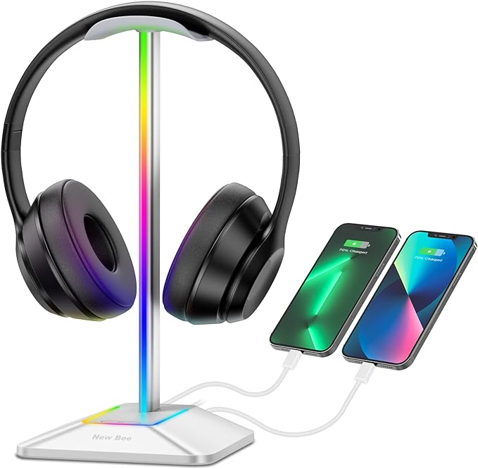 New Bee RGB Headphone Stand by NewBee