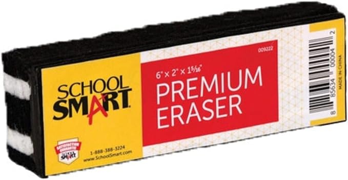 School Smart Premium Chalkboard Eraser - Image 6