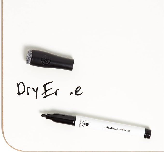 U Brands Dry Erase Lapboards, 10 Pack, Double-Sided Small Whiteboards - Image 4