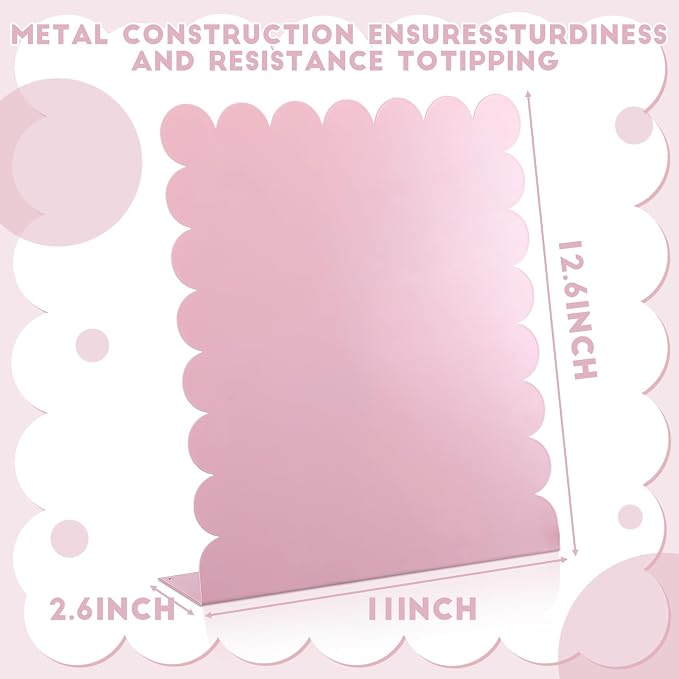 Gueevin 2 Pcs Magnet Board Standing Magnetic Metal Board - Image 3