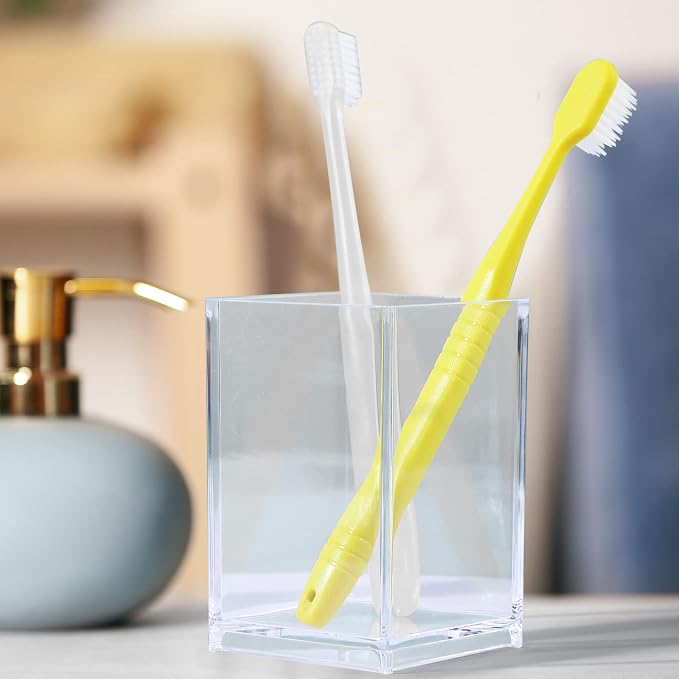 Crtiin 20 Pieces Acrylic Pencil Holder Makeup Brush Holder Pen - Image 6