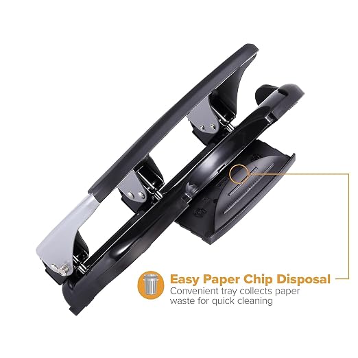 Bostitch Office EZ Squeeze Heavy Duty 3-Hole Punch - Image 3