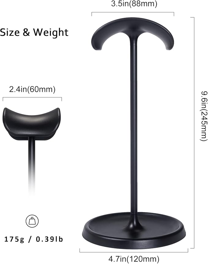 Headphone Stand, Curved Headset Stand - Image 6