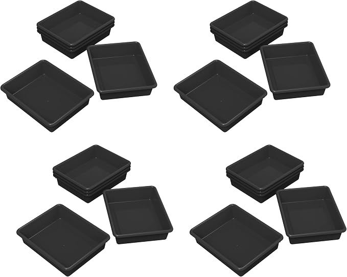 Storex Letter Size Flat Storage Tray – Organizer Bin by Storex