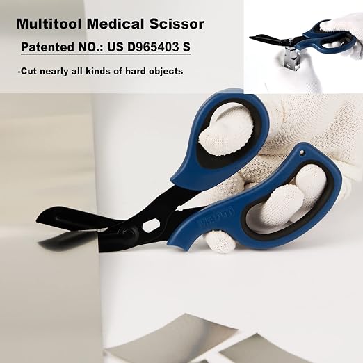 MEUUT 2 Pack Trauma Shears Panted Bandage Scissors - Image 5