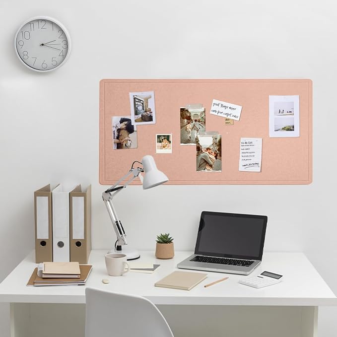 Lightomorrow Bulletin Board, 35 x 17 1/2 inches Felt Board - Image 3