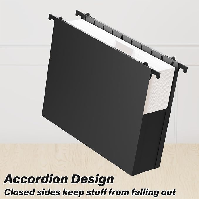 Ansook Plastic Hanging File Folders Letter Size, Bulky Files & Medical Charts - Image 6