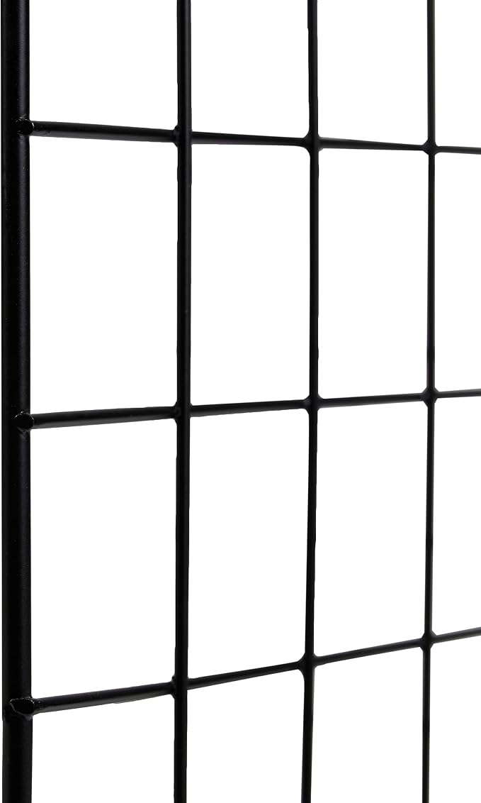 Amazon Basics 6-Cube Wire Grid Stackable Storage Organizer, Metal Shelving Unit - Image 4