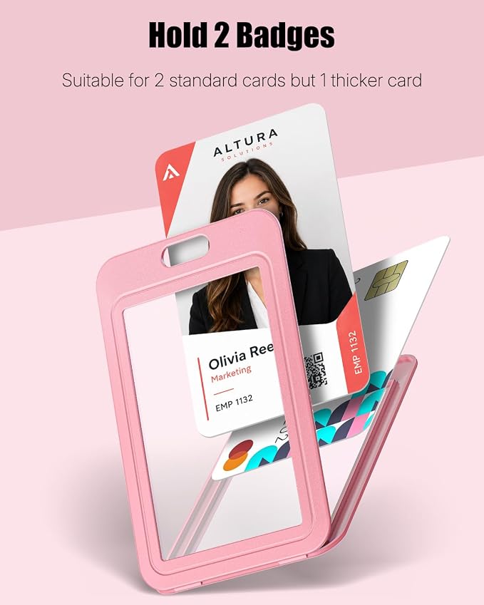 Uniclife 3 Pack ID Badge Holder - Image 3