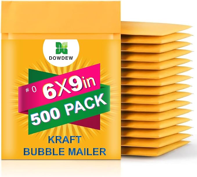Kraft Bubble Mailers Shipping Mailing Packing Padded Envelopes #0 by Unknown