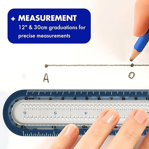 Helix USA Circle Ruler, Color May Vary - Image 4
