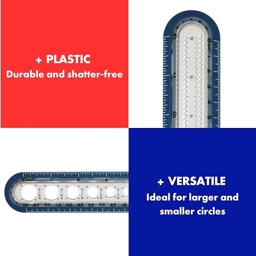 Helix USA Circle Ruler, Color May Vary - Image 7
