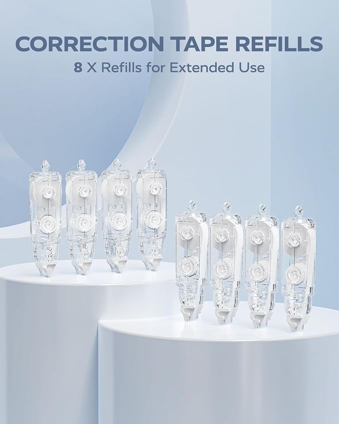 Four Candies White Correction Tape Refills - Image 3