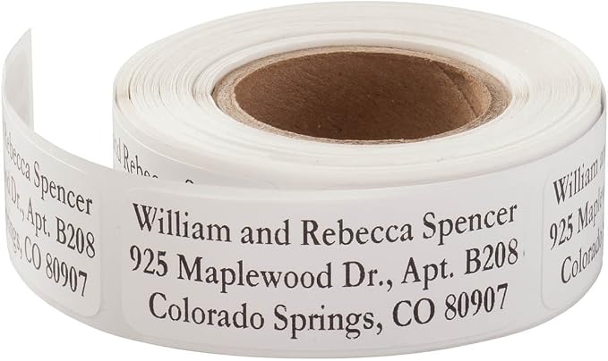 Custom Large Print Address Labels by MilesKimball