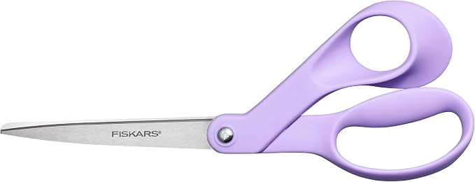 Fiskars Ultra Lilac Scissors, Explore Design Collection, High-Grade Stainless - Image 2