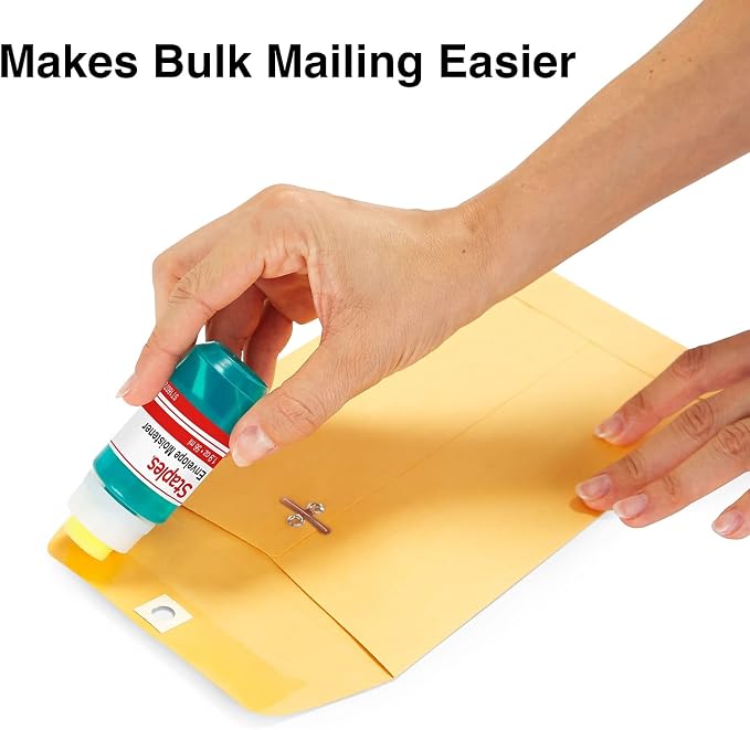 Staples Envelope Moistener, 2 oz., 3 Pack – Non‑Spill Adhesive Moistening Gel - Image 3
