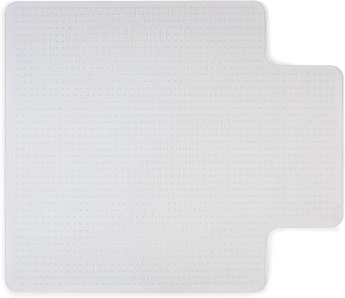 Staples Office Chair Mat, Low-Pile Carpets, Extended Under-Desk Coverage by Staples