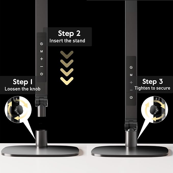 LitONES LED Desk Lamp for Home Office, Professional Eye-Caring Diffused Desk - Image 9
