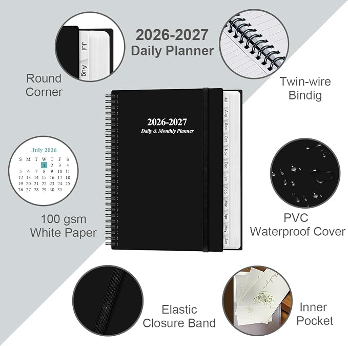 2026-2027 Daily & Monthly Planner - Image 2