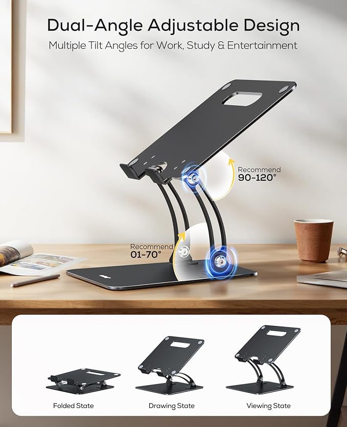 Nulaxy Fully Adjustable Laptop Stand - Image 4