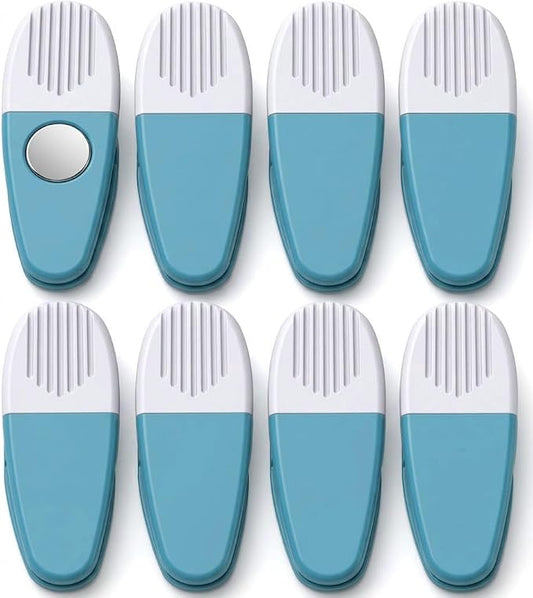 Thick Plastic Clips with Neodymium Magnet by VIPHomeEssentials