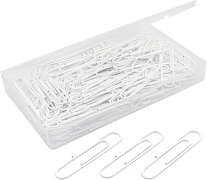 Jumbo Paper Clips, 50mm/2 inches, 100 Clips/Box by YOPINK