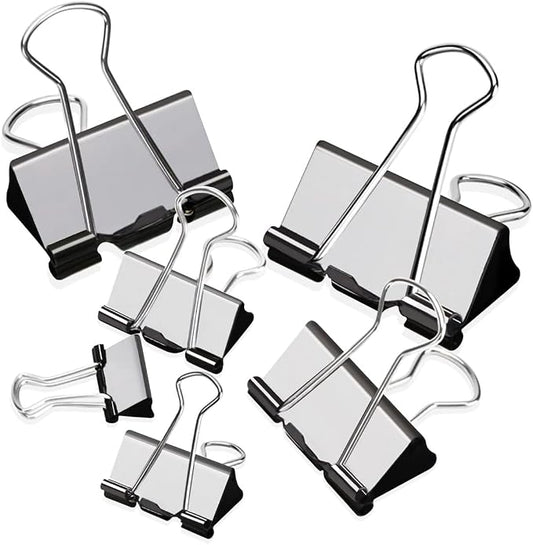 Binder Clips Assorted Sizes Paper Clamps, Meet a Variety of use Scenarios by MearunSolar
