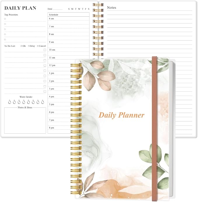Daily Planner Undated by Heveboik