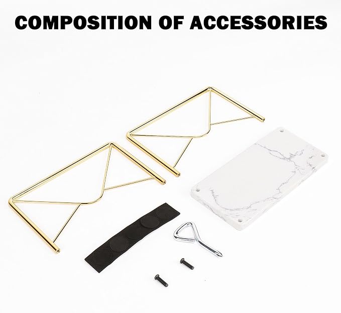 Modern Mail Holder for Home Office, Metal Letter Organizer Sorter for Desk - Image 7