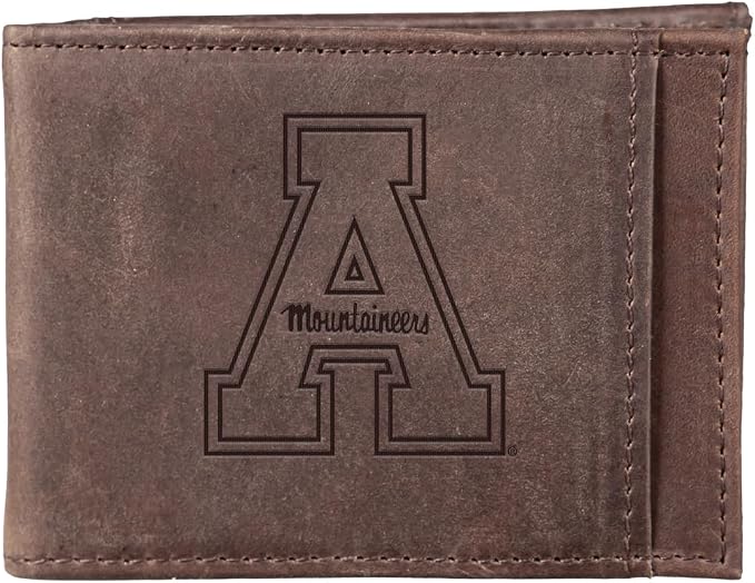 Team Sports America NCAA Appalachian State University Front Pocket Slim Wallet by TeamSportsAmerica