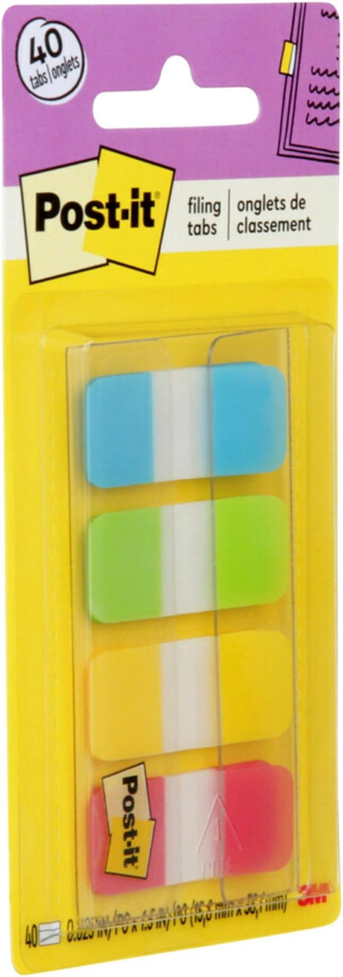 Post-it Tabs, 625 in Solid, 40/Dispenser - Image 2