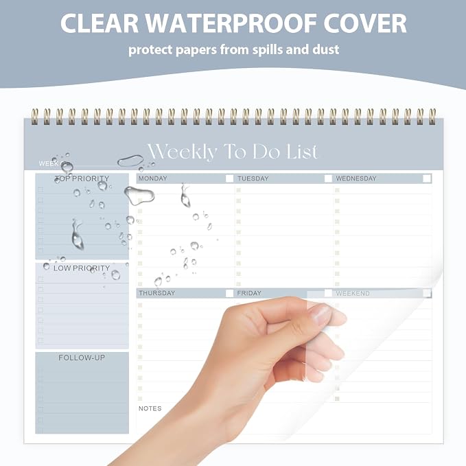 Weekly To Do List Notepad, Undated Planner - Image 4