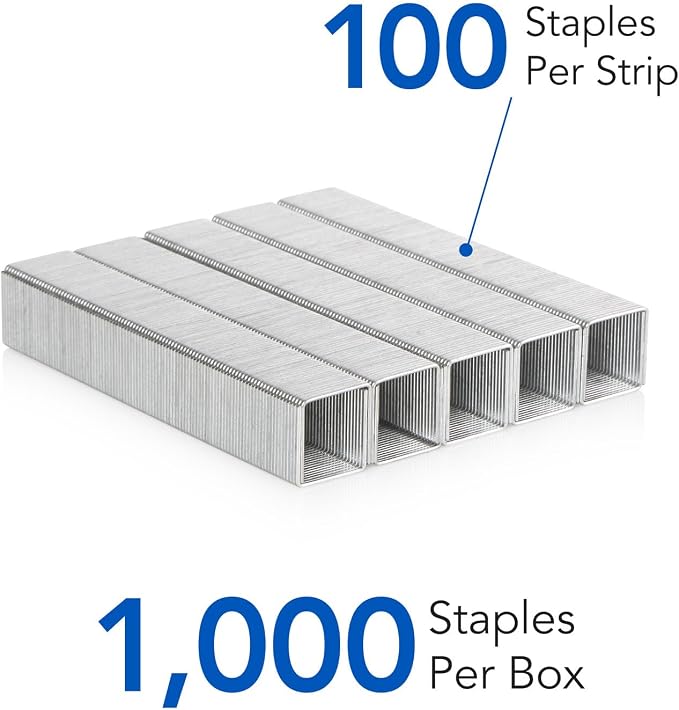 Rexel Swingline Staples, Heavy Duty, 1/2" Length, 90 Sheet Capacity, 1 Pack - Image 2