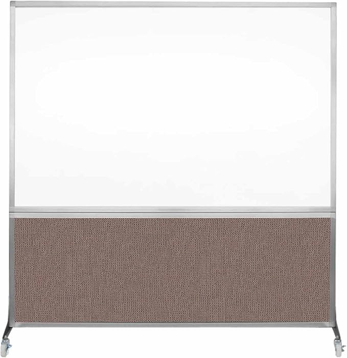 DivideWrite Mobile Whiteboard | Double Sided Dry Erase Board | Portable Office by VERSARE