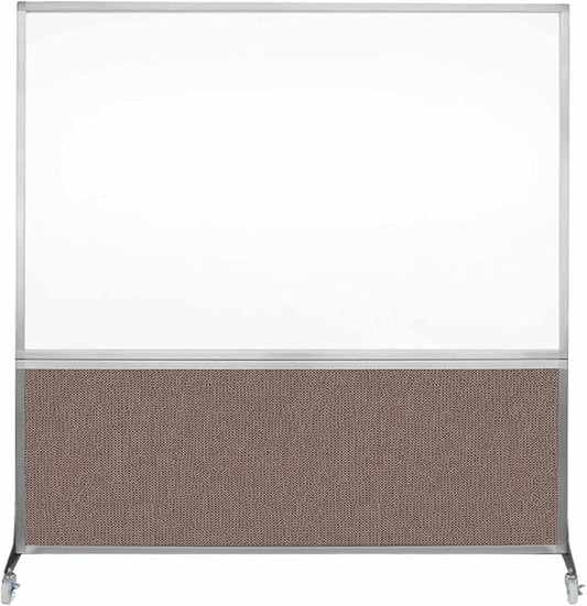 DivideWrite Mobile Whiteboard | Double Sided Dry Erase Board | Portable Office by VERSARE