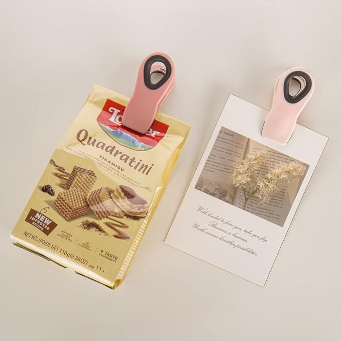Chip Clips, Bag Clips, Magnetic Bread Food Package - Image 6