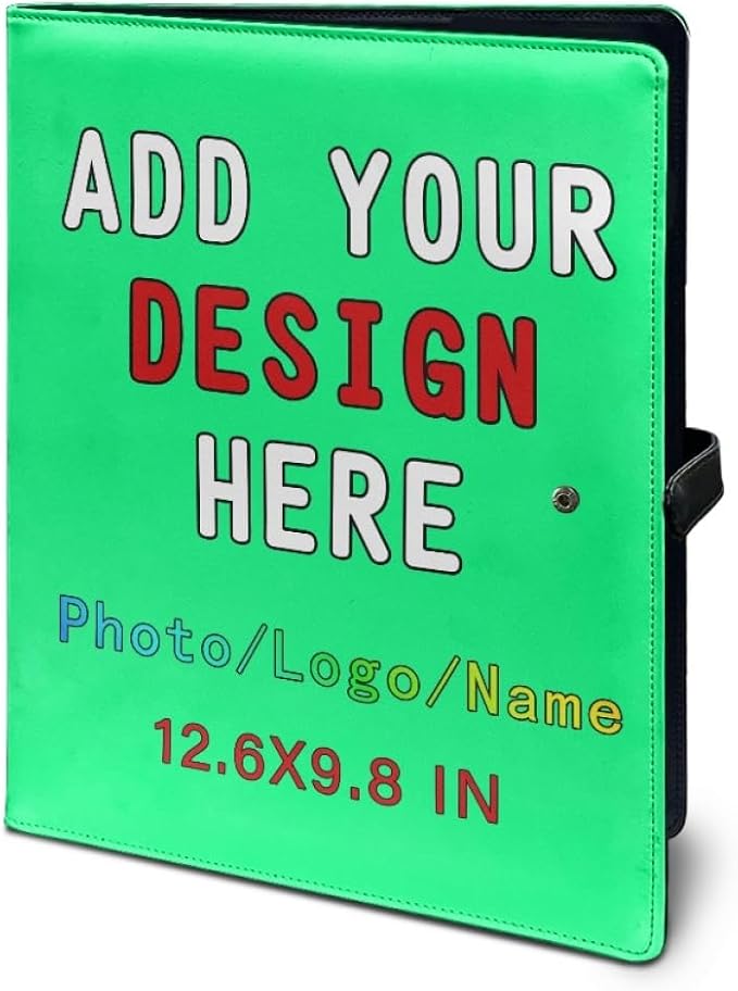 Personalized Padfolio with Logo, Custom Business Portfolio with A4/US Letter - Image 5