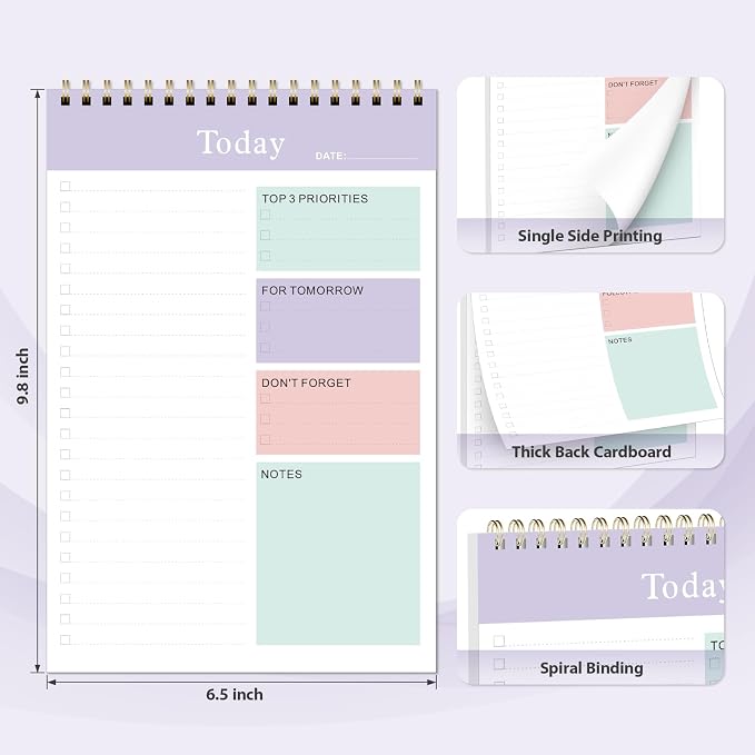 Weekly To Do List Notepad, Undated Planner - Image 4