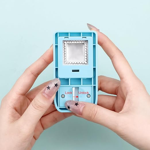 BAOFALI 2PCS Stamp Puncher 1inch Square Postage Stamp Punch |Stamp Hole - Image 9