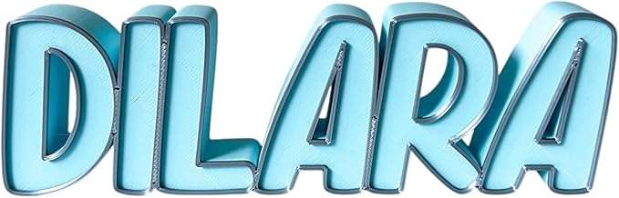 Custom Name Plate for Desk, 3d Printed Custom Plaque, Cool Office Decoration by Handmade