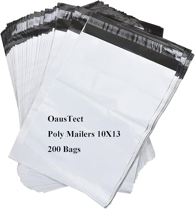 OausTect Large Poly Mailers 10x13 Self Seal Shipping Bags - Image 8