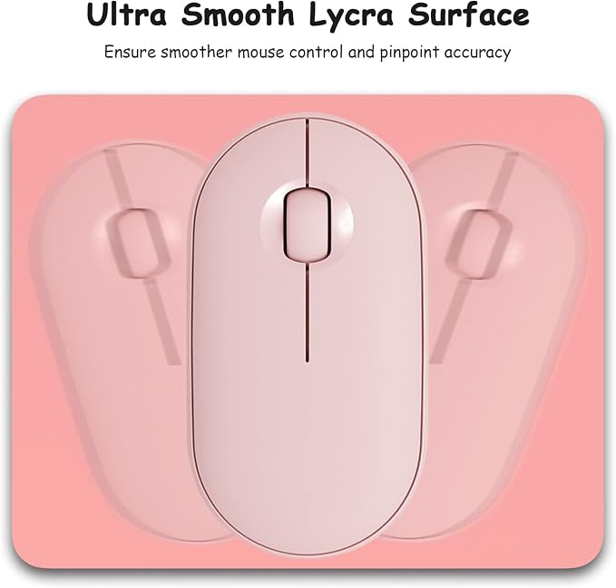 Dapesuom Small Mouse Pad, 5 x 6 Inch Thick Rubber Premium-Textured Non-Slip - Image 3
