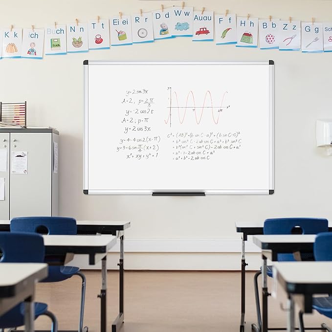 VIZ-PRO Magnetic Dry Erase Board, 36 X 24 Inches - Image 6