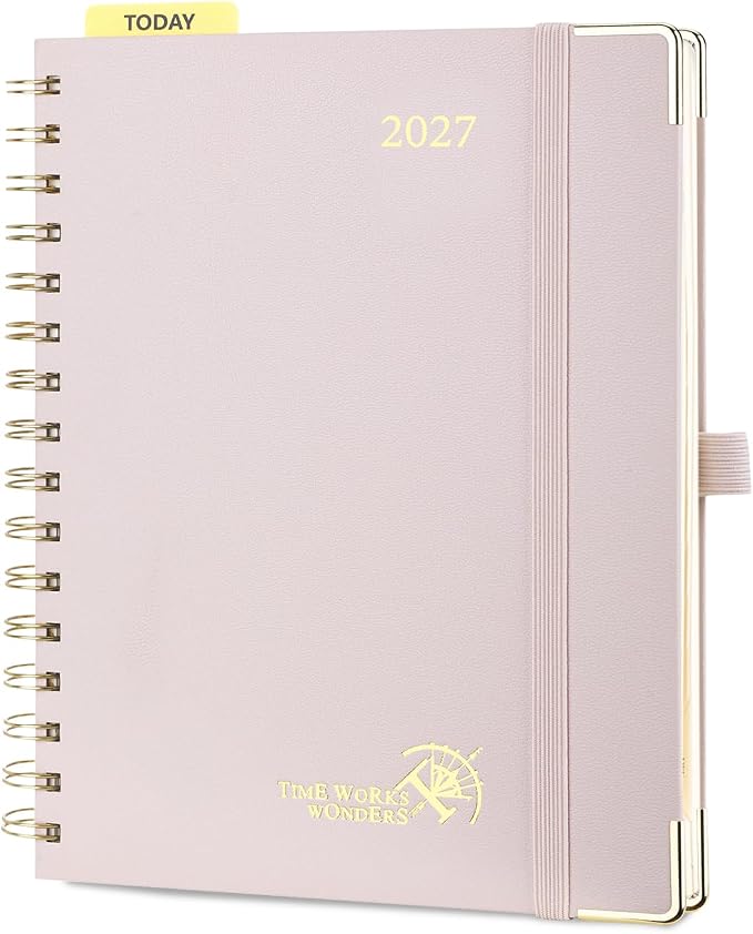 POPRUN 2027 Planner Daily Weekly and Monthly Calendar by POPRUN