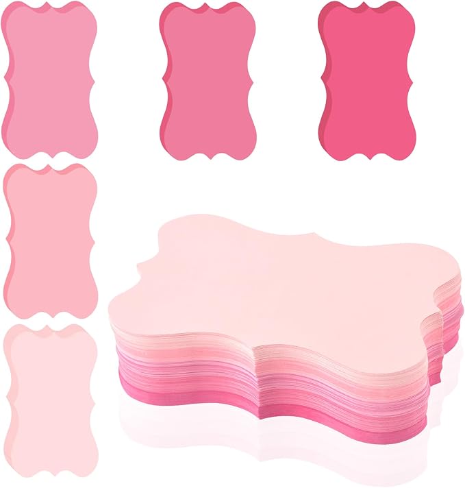 150 Pack Pink Index Cards 3x5 Colored Blank Index Cards Lavender Cardstock by SMAODSGN