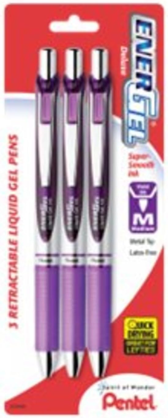 Pentel 756260 EnerGel RTX Retractable Gel Pens Medium - Image 3
