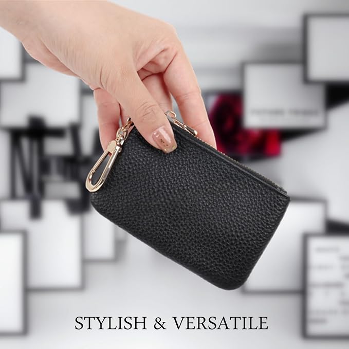 Full Grain Leather Coin Purse - Image 2