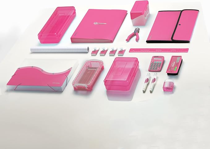 Enday Square Flap Plastic File Holder, A4 Letter Size - Image 7