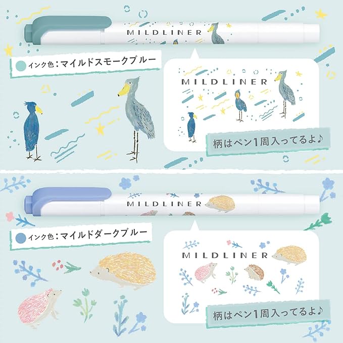 Zebra Mildliner WKT7-AS-5C-B Highlighter - Image 5