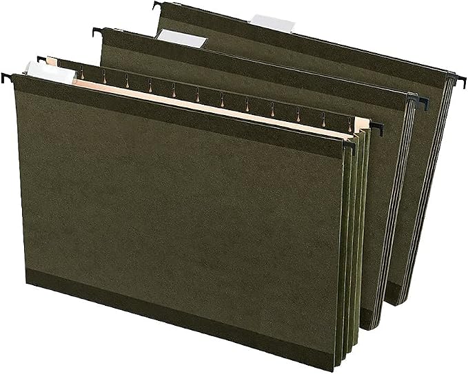 Pendaflex SureHook Hanging File Folders, Legal Size, Standard Green - Image 2